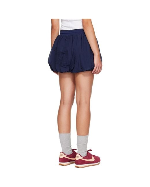 Nike Blue Lightweight Bubble Skort