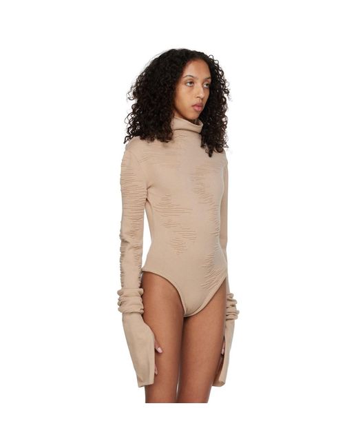 SELASI Orange Ssense Exclusive Kbn Knitwear Edition Bodysuit
