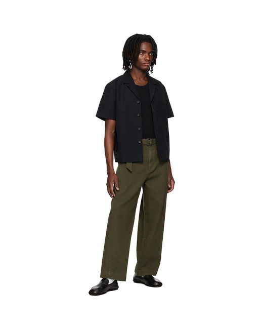 Entire studios Black Strand Shirt for men