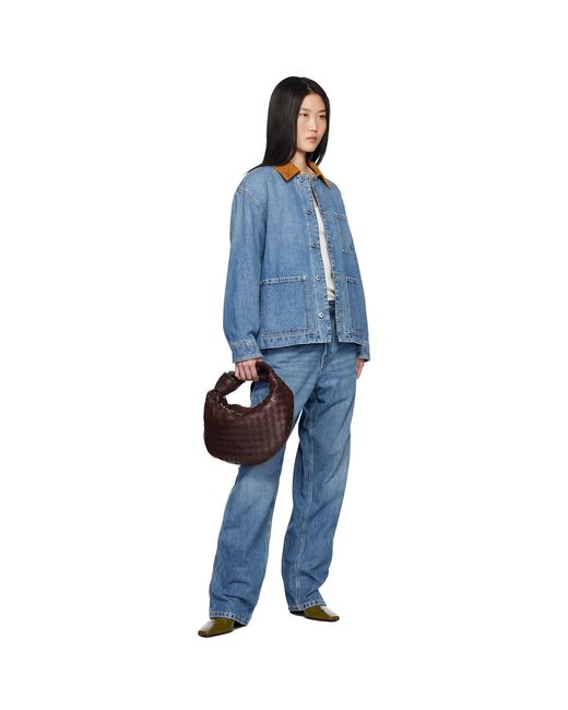 Bottega Veneta Blue Vintage Denim Jacket