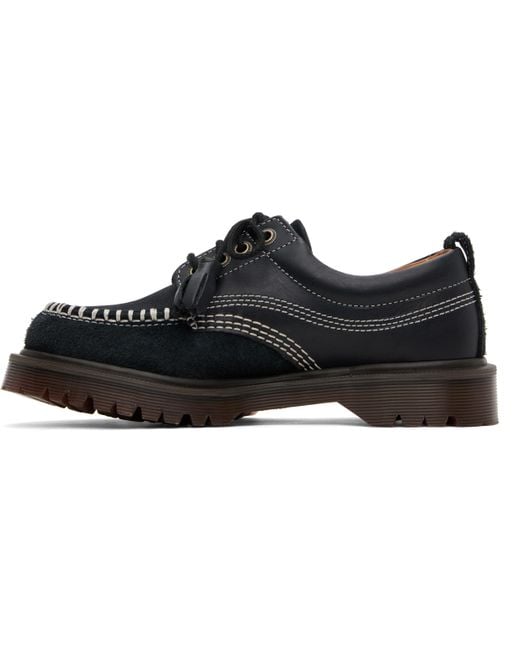 Dr. Martens ブラック Lowell ダービー Black