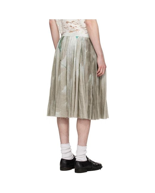 Undercover Natural Uc1E4604-2 Skirt for men
