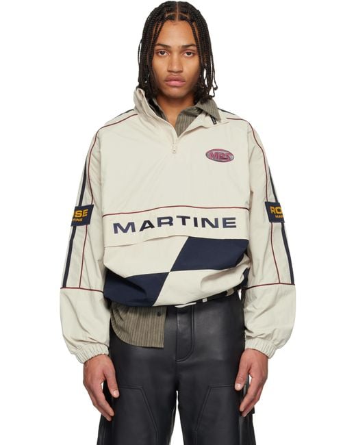 Martine Rose Multicolor Hockey Track Jacket for men