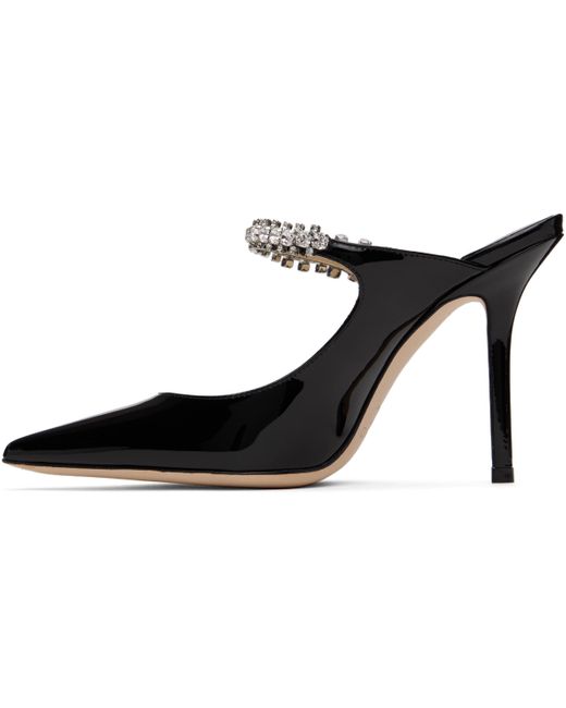 Mules 100 Noires À Bride Bing Jimmy Choo en coloris Black