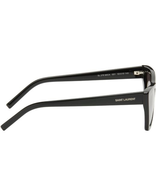 Saint Laurent Black Sl 276 Mica Sunglasses for men