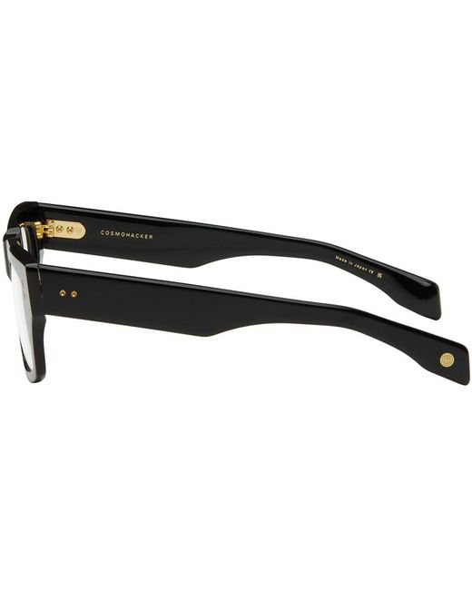 Dita Eyewear Black Cosmohacker Glasses for men