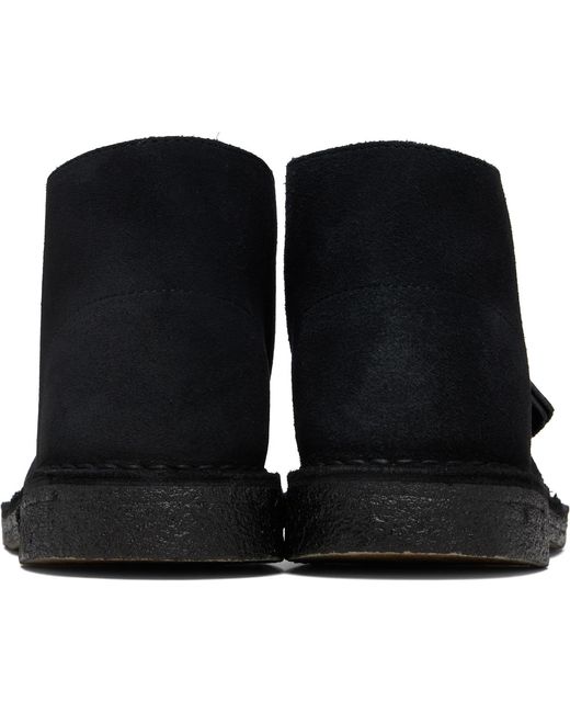 Clarks Black Desert Boots for men