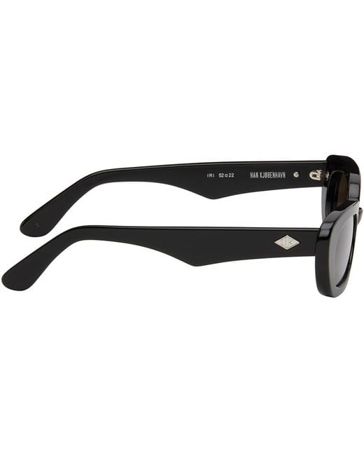 Han Kjobenhavn Black Iris Sunglasses for men