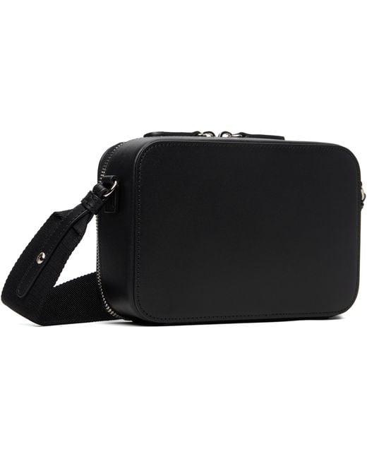 A.P.C. Black Soho Camera Bag for men