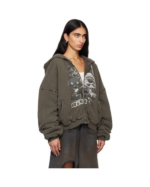 Lu'u Dan Multicolor Wadded Hoodie