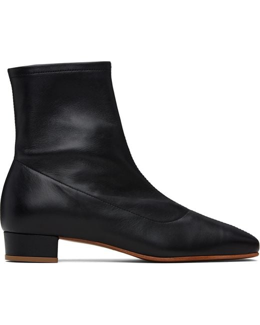 By Far Black Este Ankle Boots