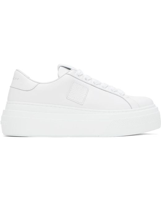 Givenchy Black White City Platform Sneakers