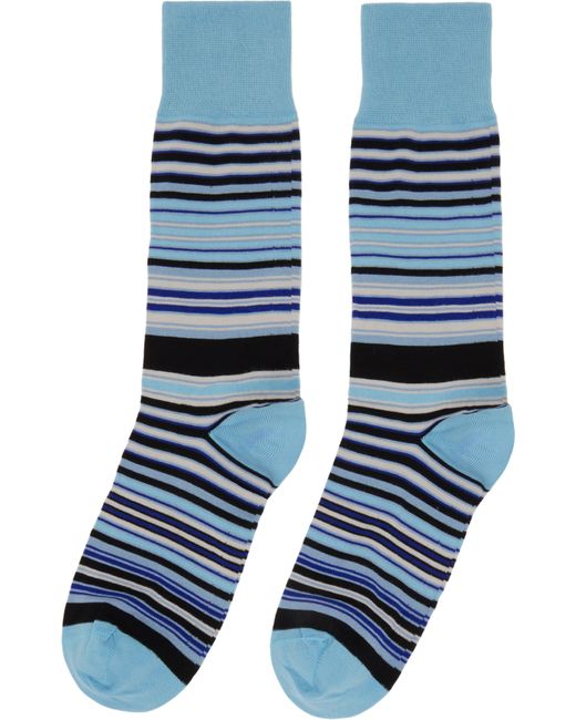 メンズ Paul Smith ブルー Mix ソックス 3足セット Blue