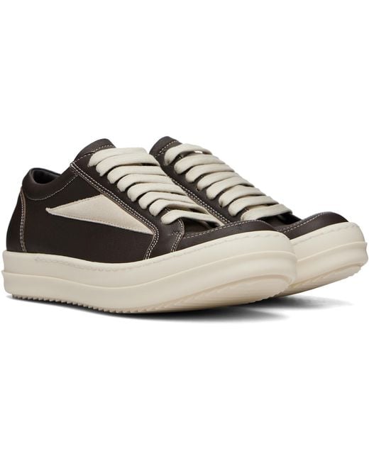 Rick Owens Black Tower Vintage Sneaks Sneakers