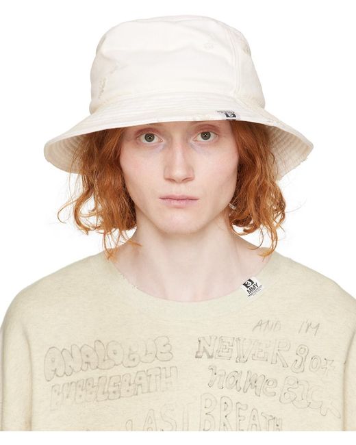 Chapeau bob blanc édition ca4la Maison Mihara Yasuhiro pour homme en coloris Natural