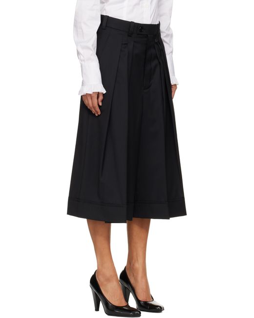Vivienne Westwood Black Culottes Trousers