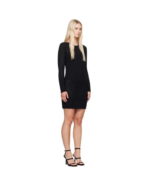 Loulou de Saison Black Senty Minidress