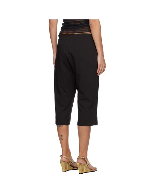 Paloma Wool Black Salin Trousers