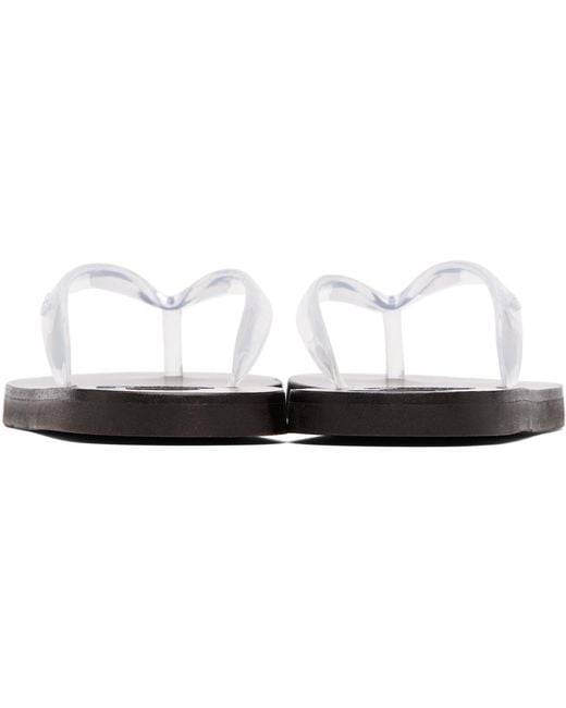 Ancient Greek Sandals Multicolor Transparent & Saionara Jelly Flip-Flops