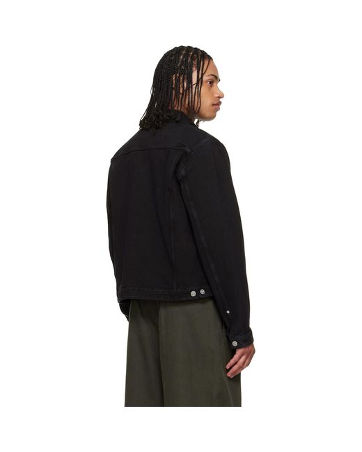 Our Legacy Black Origin Denim Jacket for men