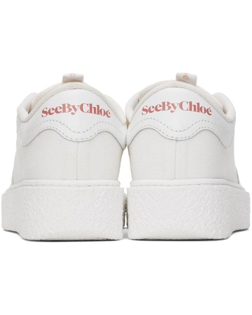 See By Chloé Black White Hella Sneakers