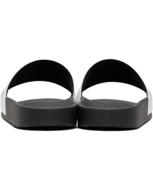 HUGO Black Logo Slides for men