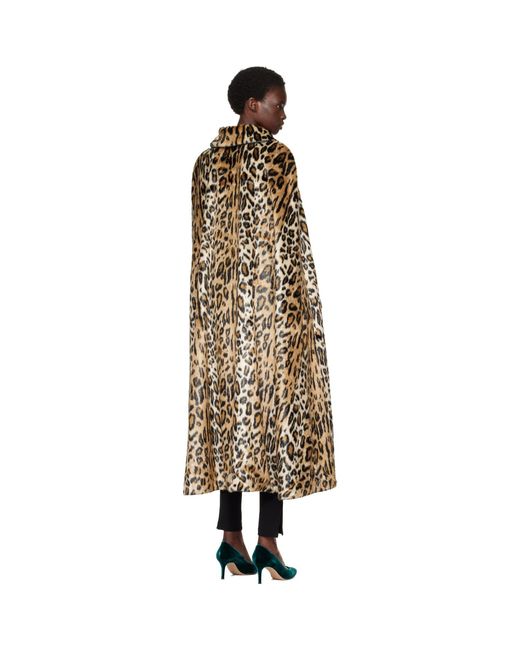 Anna Sui Multicolor Cape Coat