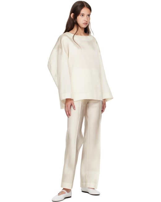 Chemisier Claire Blanc Cassé GIA STUDIOS en coloris White