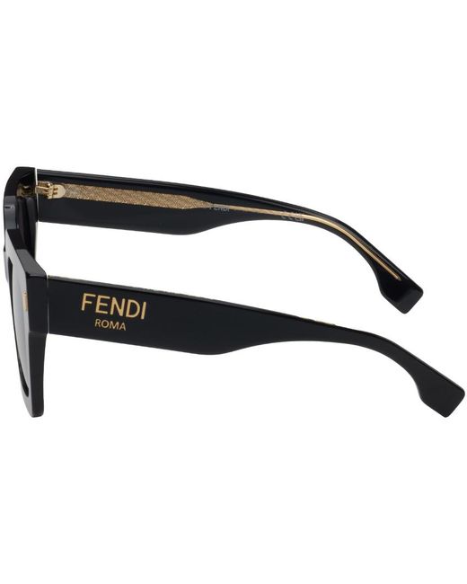 Fendi Black Roma Sunglasses
