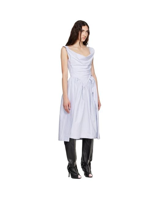 Vivienne Westwood White Sunday Midi Dress