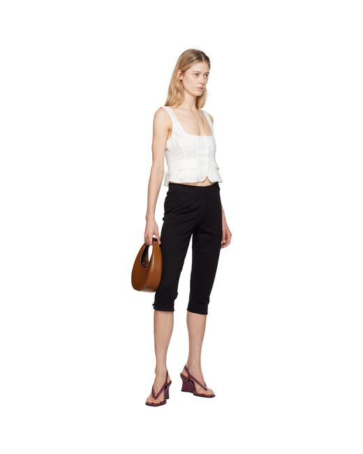 GUIZIO Black Adelina Tank Top