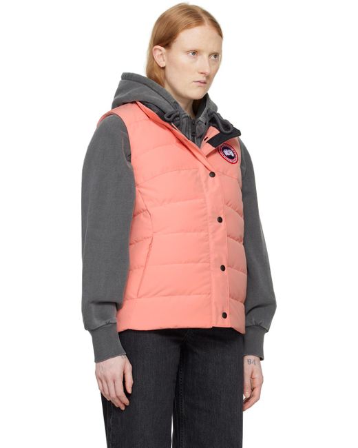 Canada Goose Orange Freestyle Down Vest