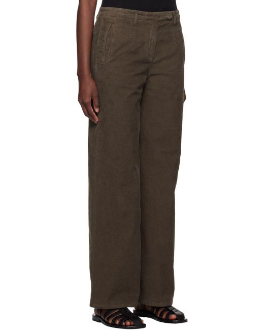 The Row Brown Banew Trousers
