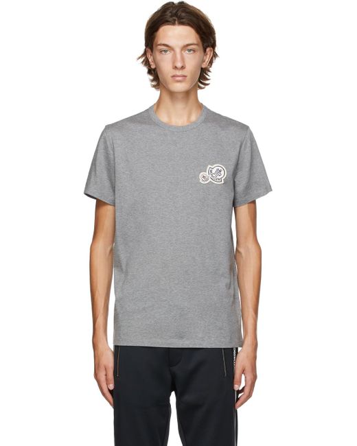 grey moncler t shirt