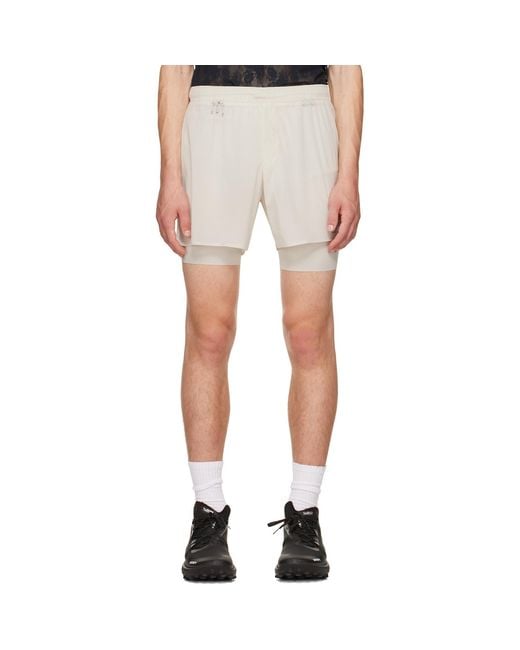 Satisfy Natural Heatcrush 8 Desert Shorts for men