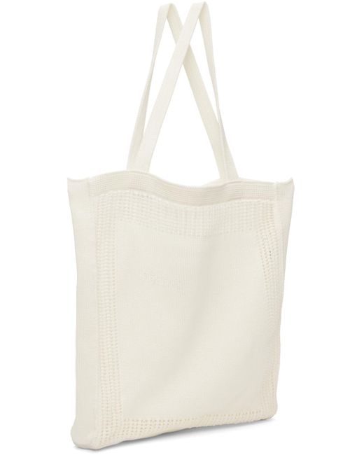Axel Arigato Natural Off- Oceane Knitted Shopper Tote