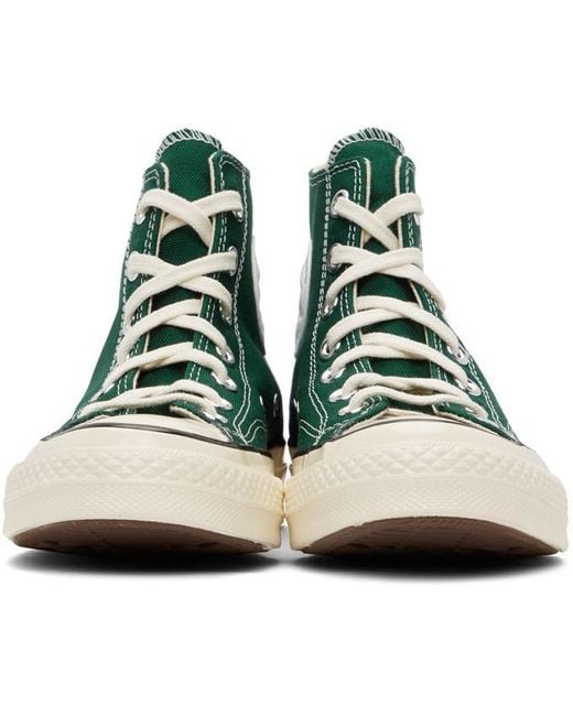 converse green hightops