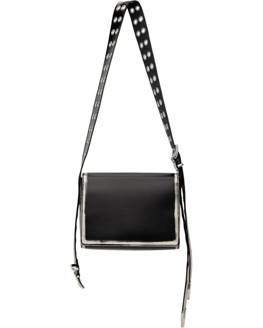 Achilles Ion Gabriel Black Hung Shoulder Bag for men