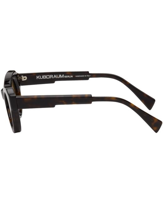 Kuboraum Black Shell L1 Sunglasses for men