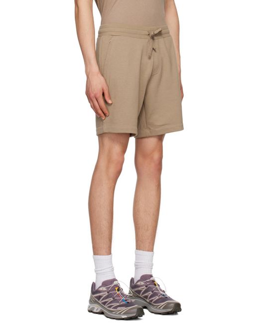 Alo Yoga Natural Brown Chill Shorts for men