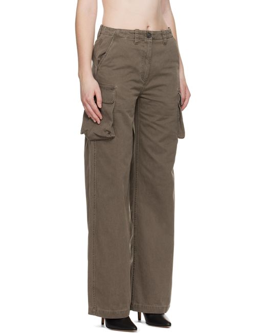 Pantalon Cargo Peak Kaki Our Legacy en coloris Brown