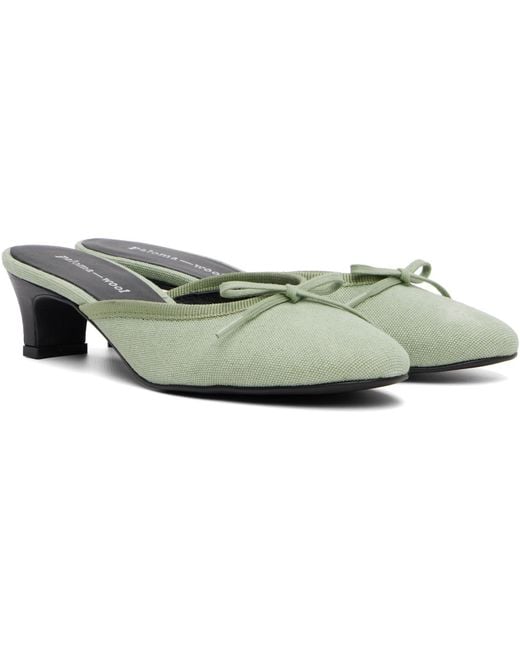 Paloma Wool Black Petra Mule Heels