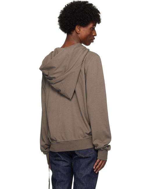 Rick Owens Blue Porterville Mountain Hoodie for men