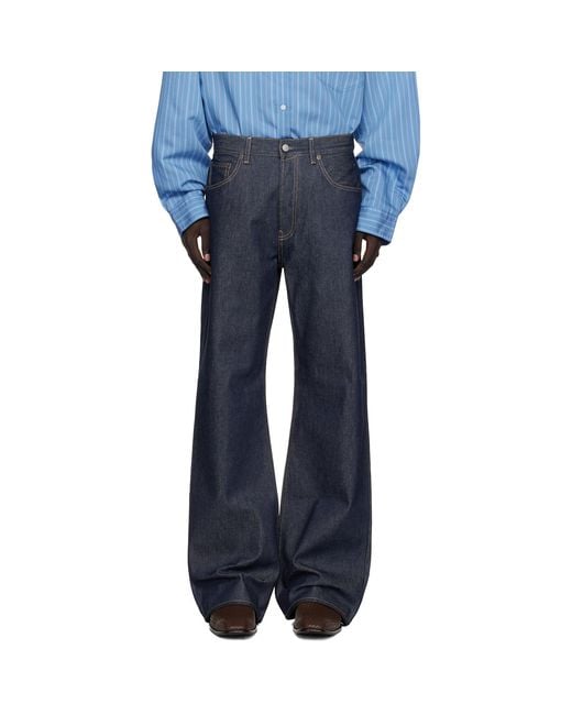 Acne Blue Regular Fit 2021M Jeans for men