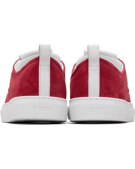 Givenchy Red New City Sneakers for men