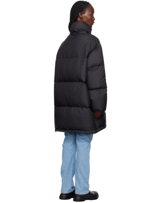 Stand Studio Black Edna Down Coat Lyst