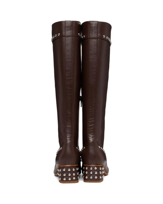 Maryam Nassir Zadeh Brown Kiki Boots