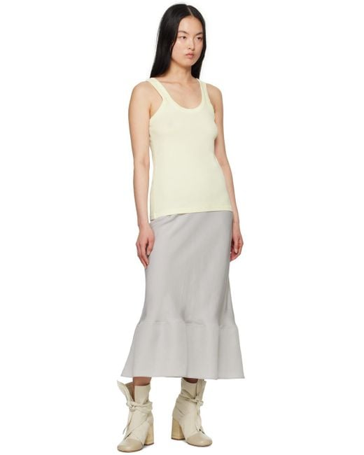 Lemaire Multicolor Bias-Cut Maxi Skirt