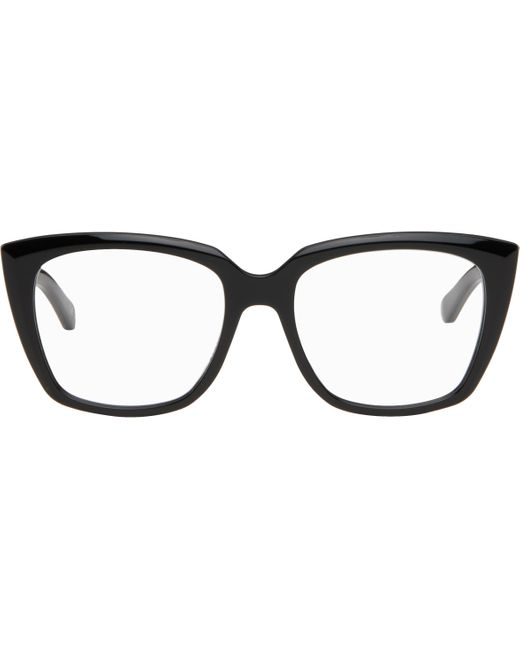 Lunettes Œil-De-Chat Noires Balenciaga en coloris Black
