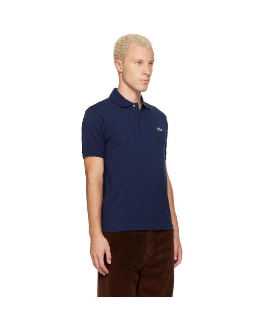 Lacoste Blue Classic Fit Original L.12.12 Polo for men
